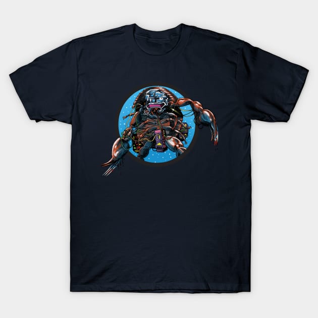 Weapon-Exoskeleton T-Shirt by ThirteenthFloor